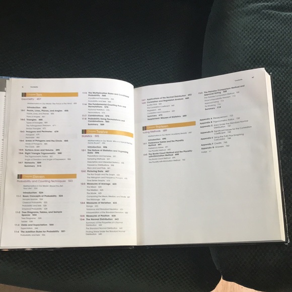 Mathematics in our world college textbook undergraduate - Picture 8 of 16